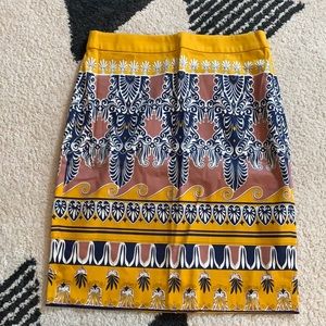 JCrew floral pencil skirt